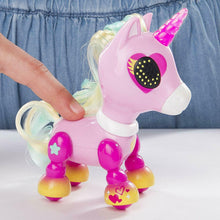 Load image into Gallery viewer, Zoomer Zupps Tiny Unicorns Electronic Interactive Toy (Designs &amp; Colours Varies)