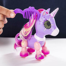 Load image into Gallery viewer, Zoomer Zupps Tiny Unicorns Electronic Interactive Toy (Designs &amp; Colours Varies)