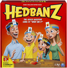 Load image into Gallery viewer, Hedbanz, Quick Question Family Guessing Game for Kids and Adults (Edition May Vary)