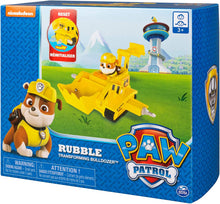 Load image into Gallery viewer, PAW Patrol Rubble Vehicle - Transforming Bulldozer