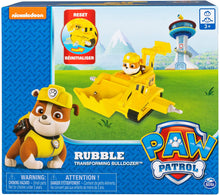 Load image into Gallery viewer, PAW Patrol Rubble Vehicle - Transforming Bulldozer
