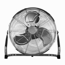 Load image into Gallery viewer, Status Portable 18 Inch Chrome Floor Fan, High Velocity