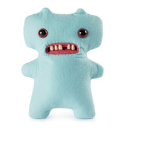 Load image into Gallery viewer, Fuggler - Medium 9" Ugly Funny Monster Plush Toy - Light Blue Gap Tooth