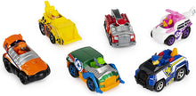 Load image into Gallery viewer, PAW PATROL True Metal Classic Gift Pack of 6 Collectible Die-Cast Vehicles, 1:55 Scale, Multicoloured