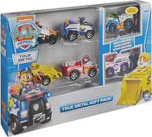 Load image into Gallery viewer, PAW PATROL True Metal Classic Gift Pack of 6 Collectible Die-Cast Vehicles, 1:55 Scale, Multicoloured